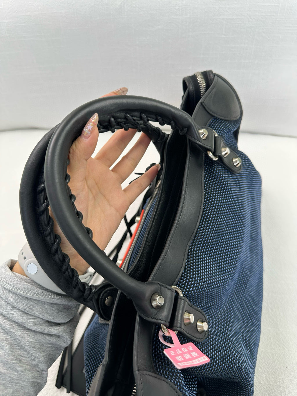 Balenciaga Blue Crossbody
