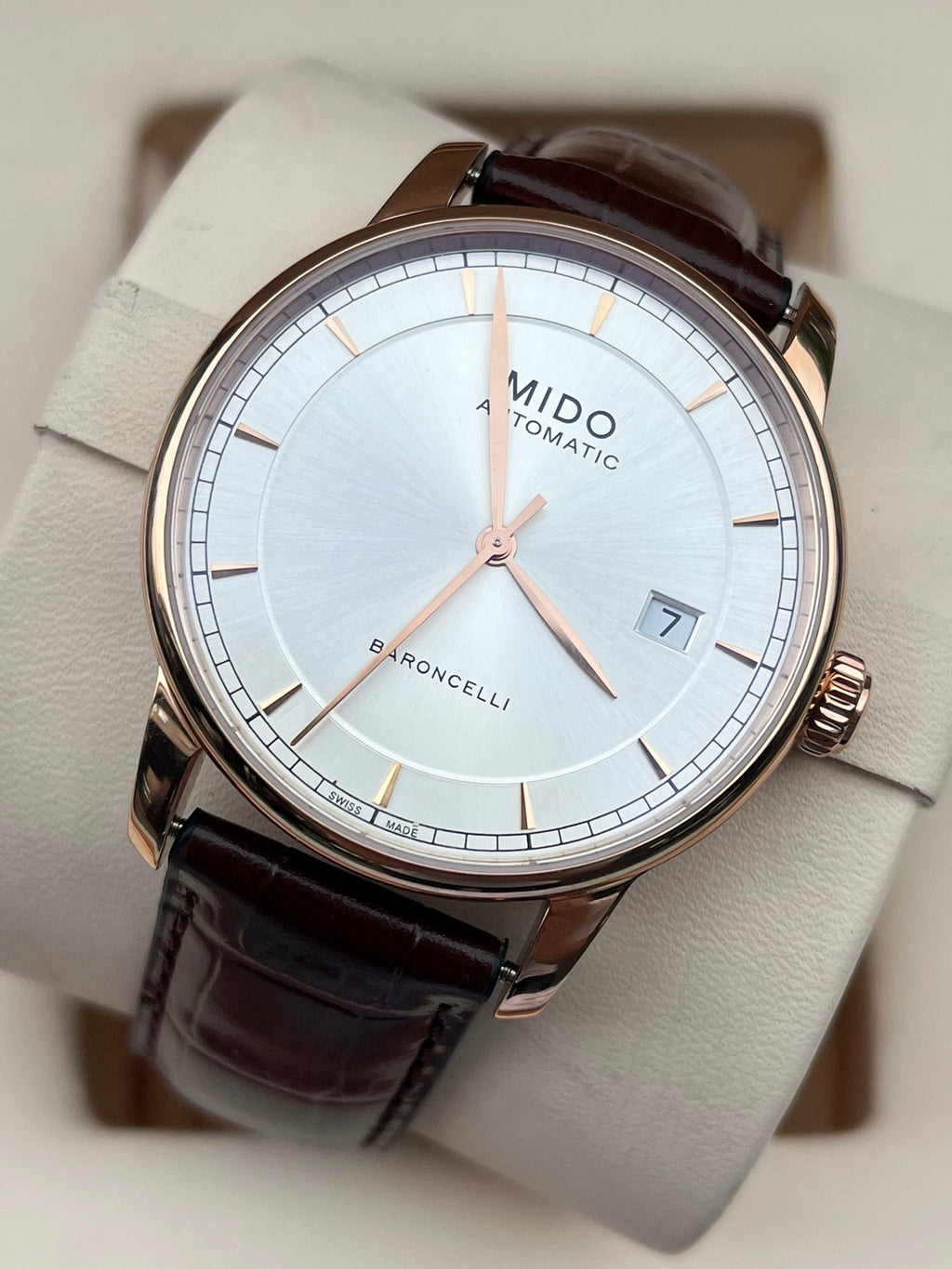 Mido Berenice Rose gold Automatic (self-winding) watch 38 millimeters M8600.3.10.4