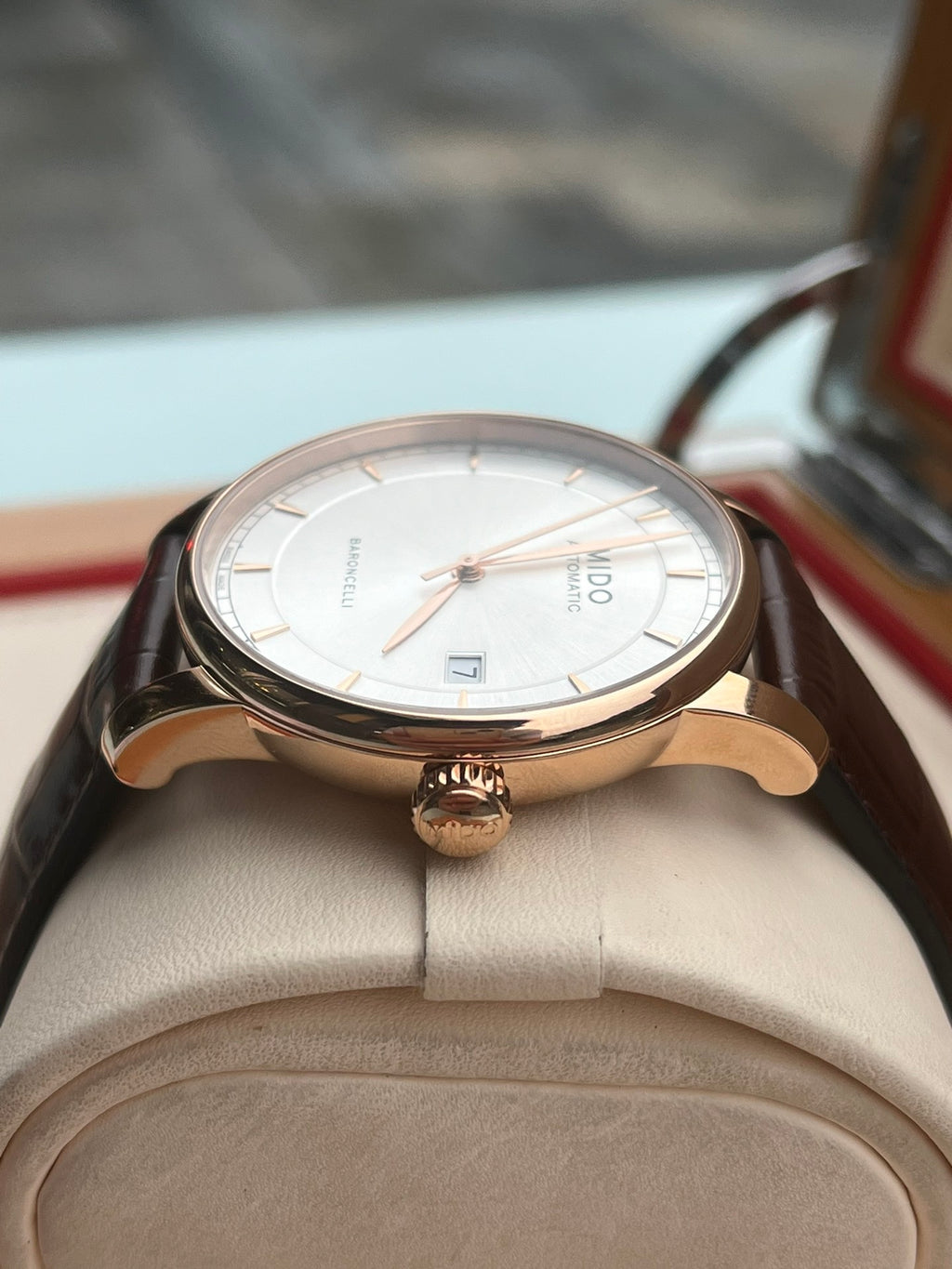 Mido Berenice Rose gold Automatic (self-winding) watch 38 millimeters M8600.3.10.4