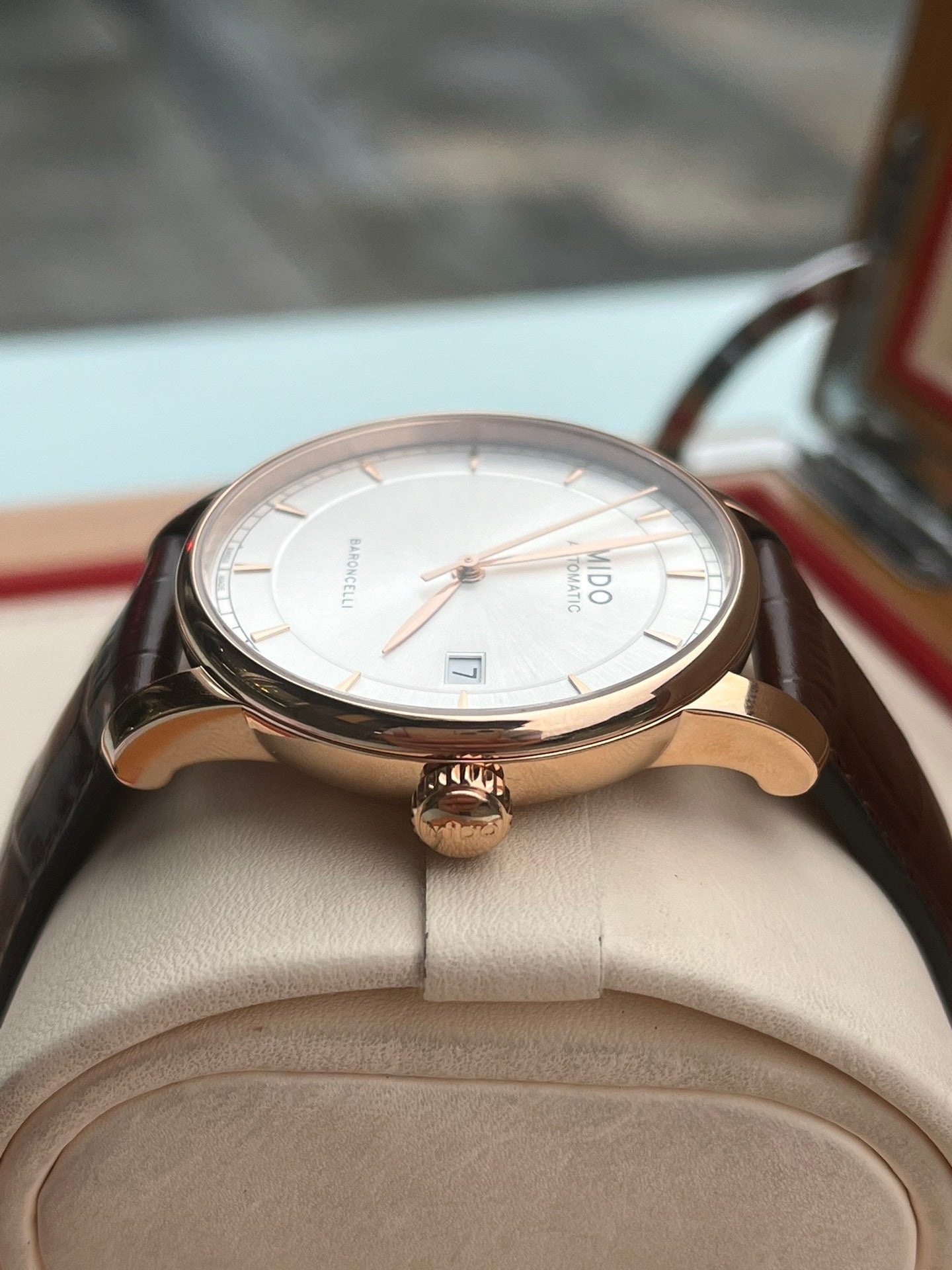 Mido Berenice Rose gold Automatic (self-winding) watch 38 millimeters M8600.3.10.4