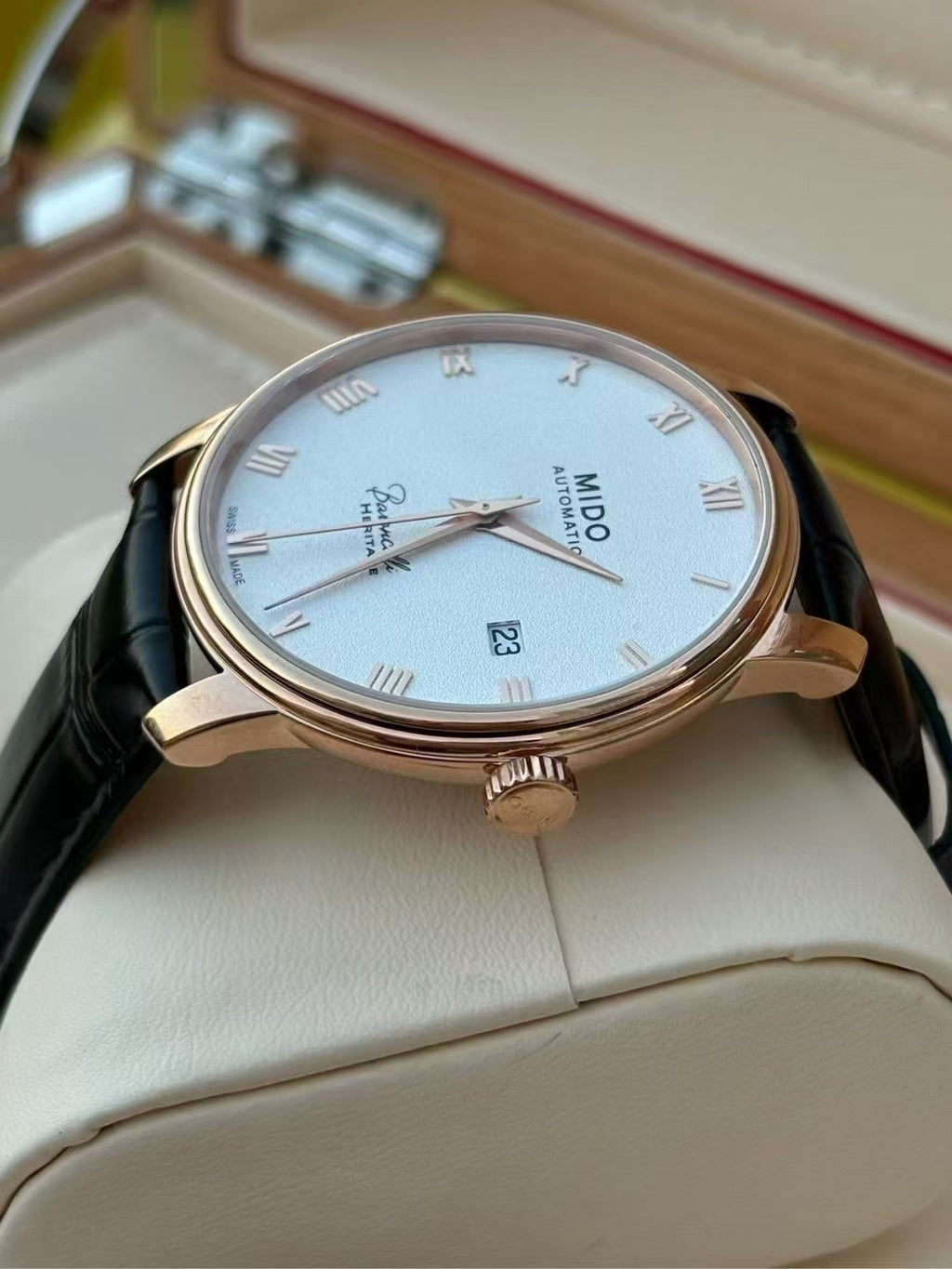 Mido Berenice Rose gold Automatic (self-winding) watch 39 millimeters M027.407.36.013.00