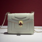 Bvlgari White Shoulder Bag