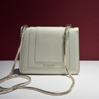 Bvlgari White Shoulder Bag