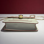 Bvlgari White Shoulder Bag