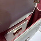 Bvlgari White Shoulder Bag