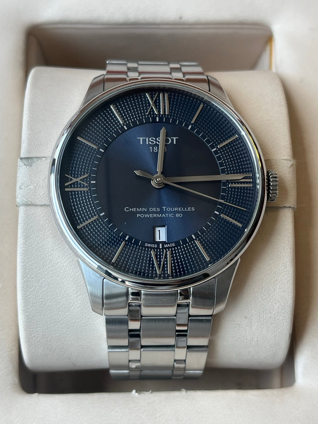 Tissot Blue Automatic (self-winding) watch