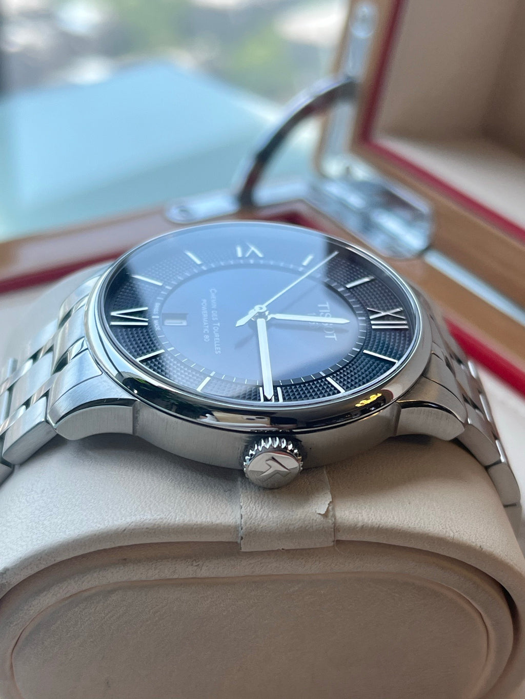 Tissot Blue Automatic (self-winding) watch