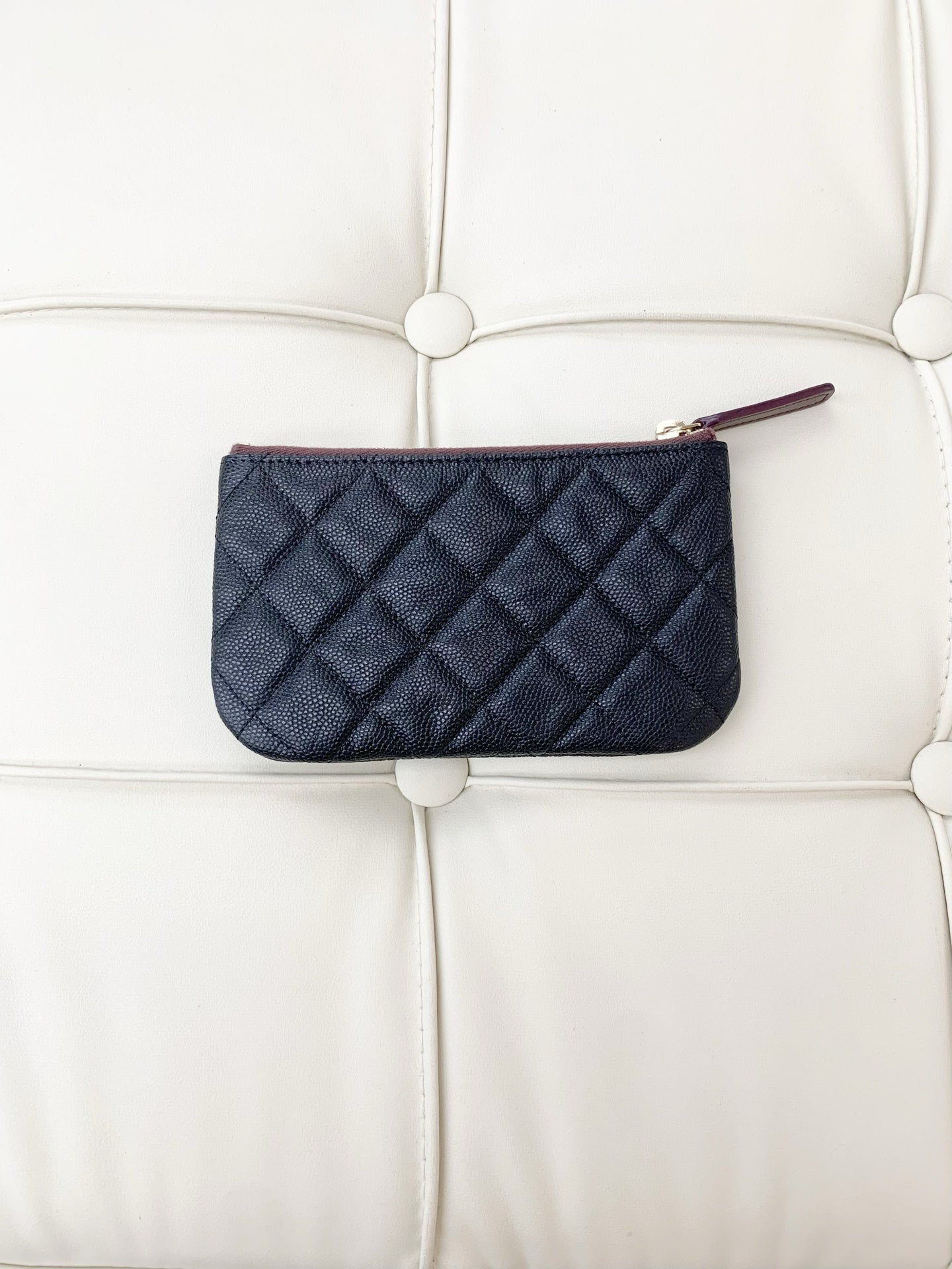 Chanel Classic Small Zipped Pouch Black AP4020Y33352C3906