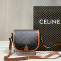Celine Saddle Bag 7 x 7 x 3 inches (18.5 x 17 x 8 centimeters)