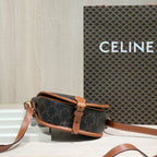 Celine Saddle Bag 7 x 7 x 3 inches (18.5 x 17 x 8 centimeters)