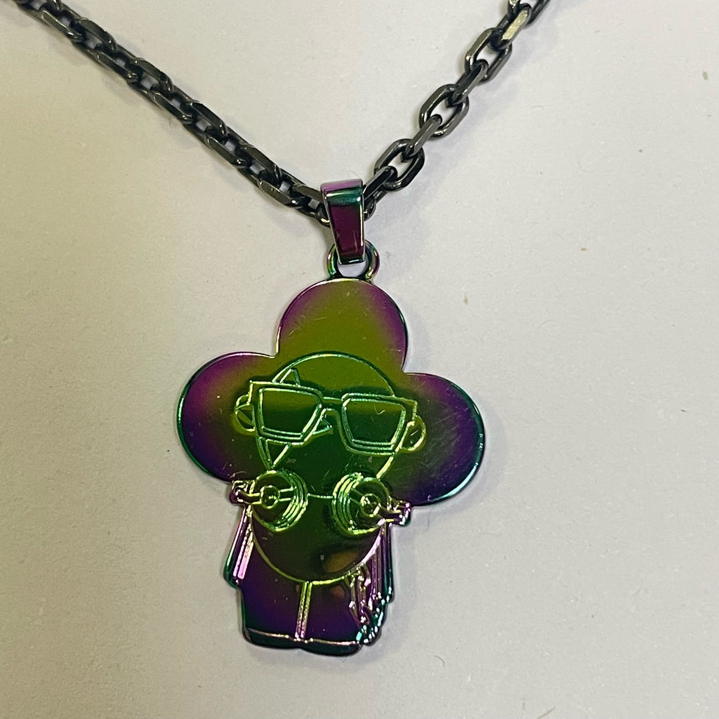 Louis Vuitton Metal Silver Pendant