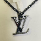 Louis Vuitton Metal Silver Pendant