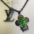 Louis Vuitton Metal Silver Pendant