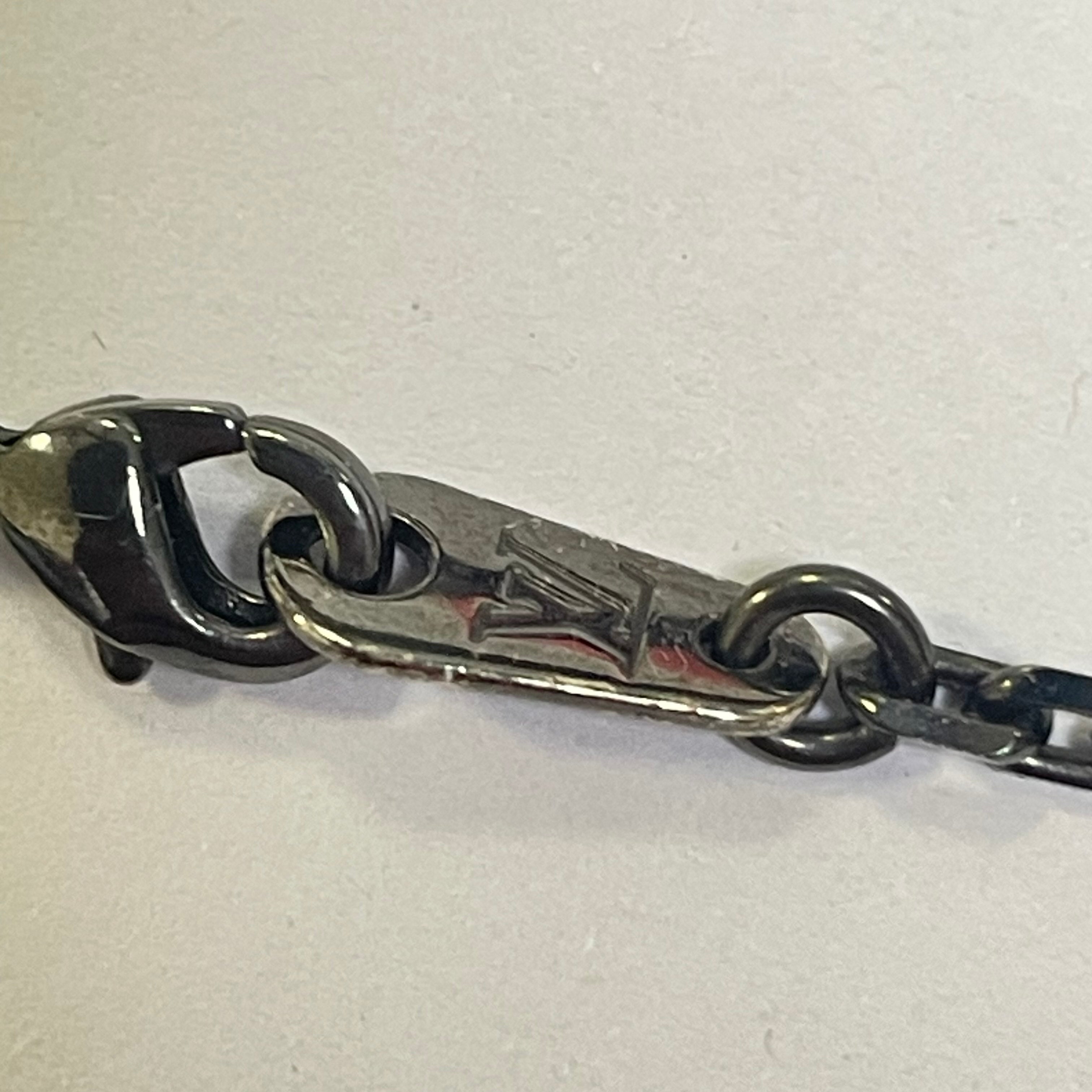 Louis Vuitton Metal Silver Pendant