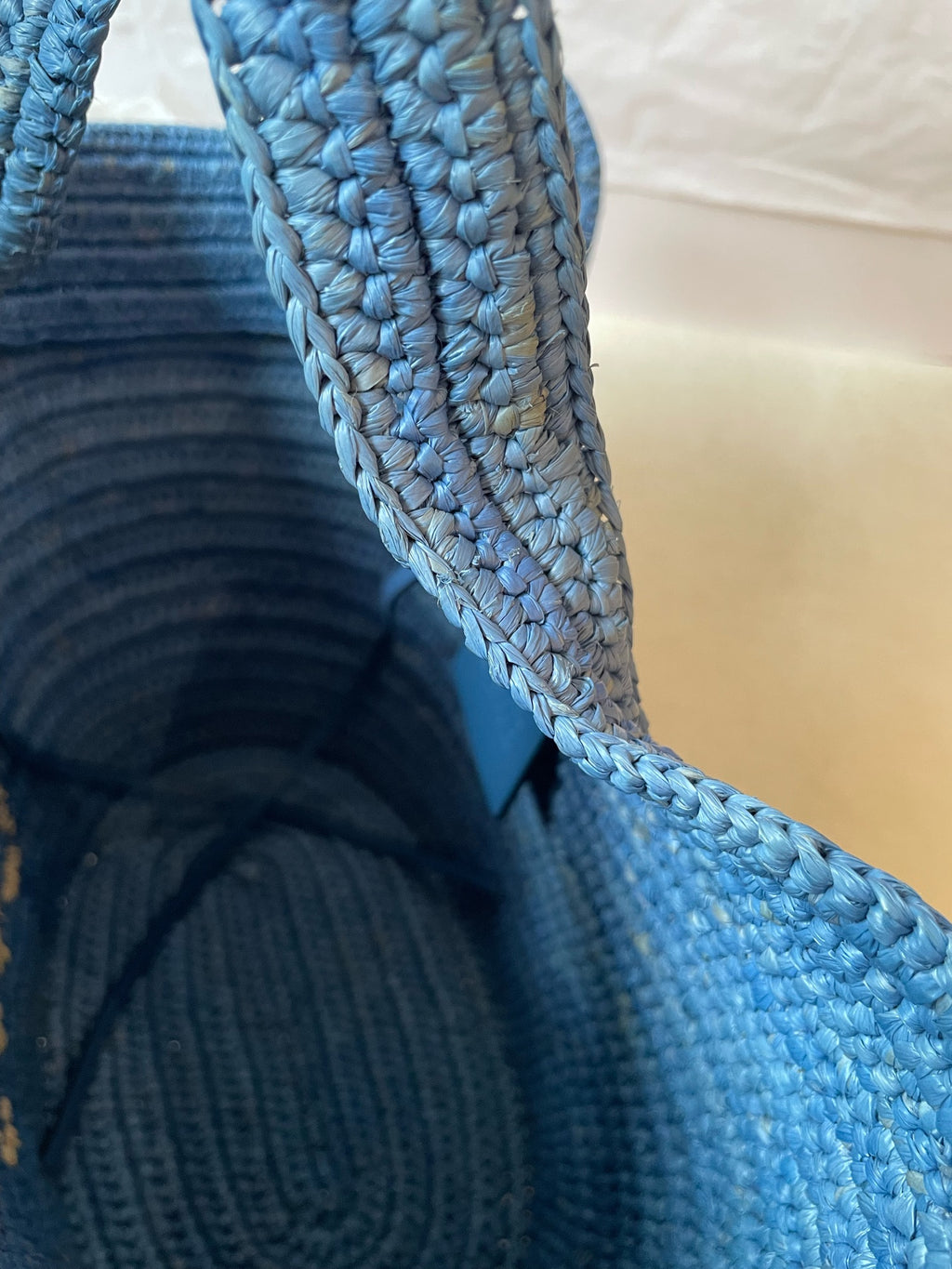Loewe Paula's Ibiza Blue Shoulder Bag A223T37X08-8798