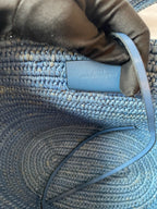 Loewe Paula's Ibiza Blue Shoulder Bag A223T37X08-8798