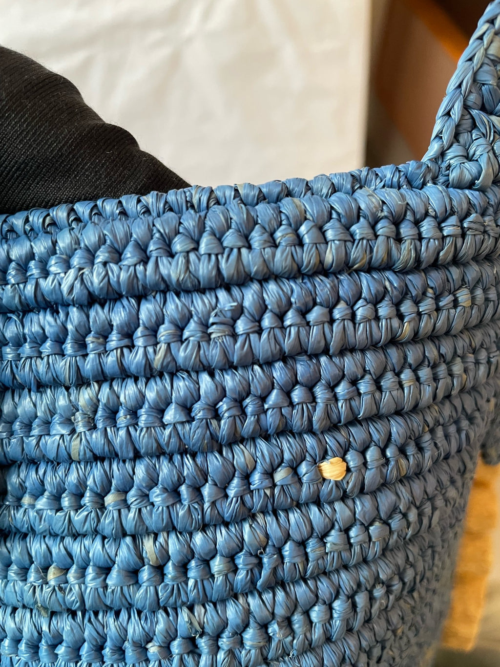 Loewe Paula's Ibiza Blue Shoulder Bag A223T37X08-8798