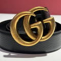 Gucci Leather Black Belt