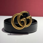 Gucci Leather Black Belt