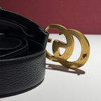 Gucci Leather Black Belt