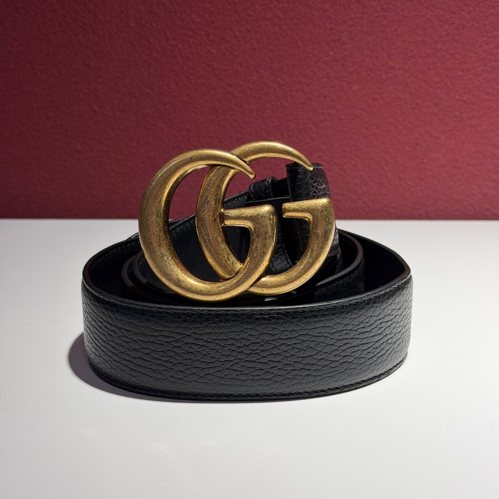 Gucci Leather Black Belt