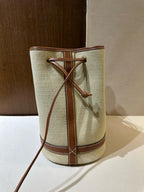 Celine Canvas Bucket & Drawstring Bag