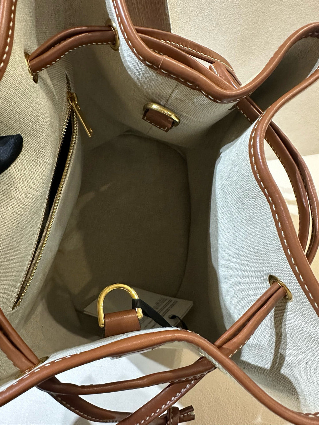 Celine Canvas Bucket & Drawstring Bag