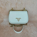 Prada Leather Beige Crossbody