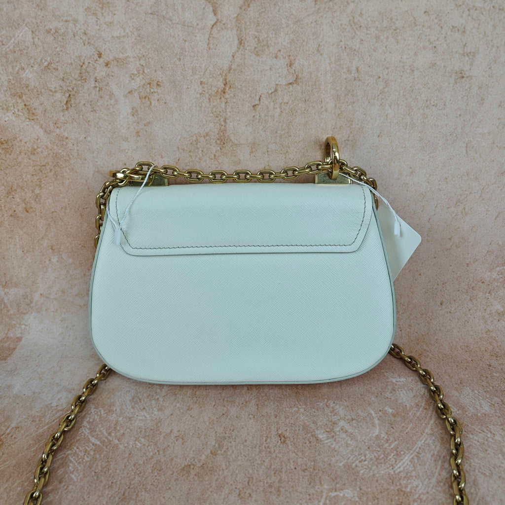 Prada Leather Beige Crossbody
