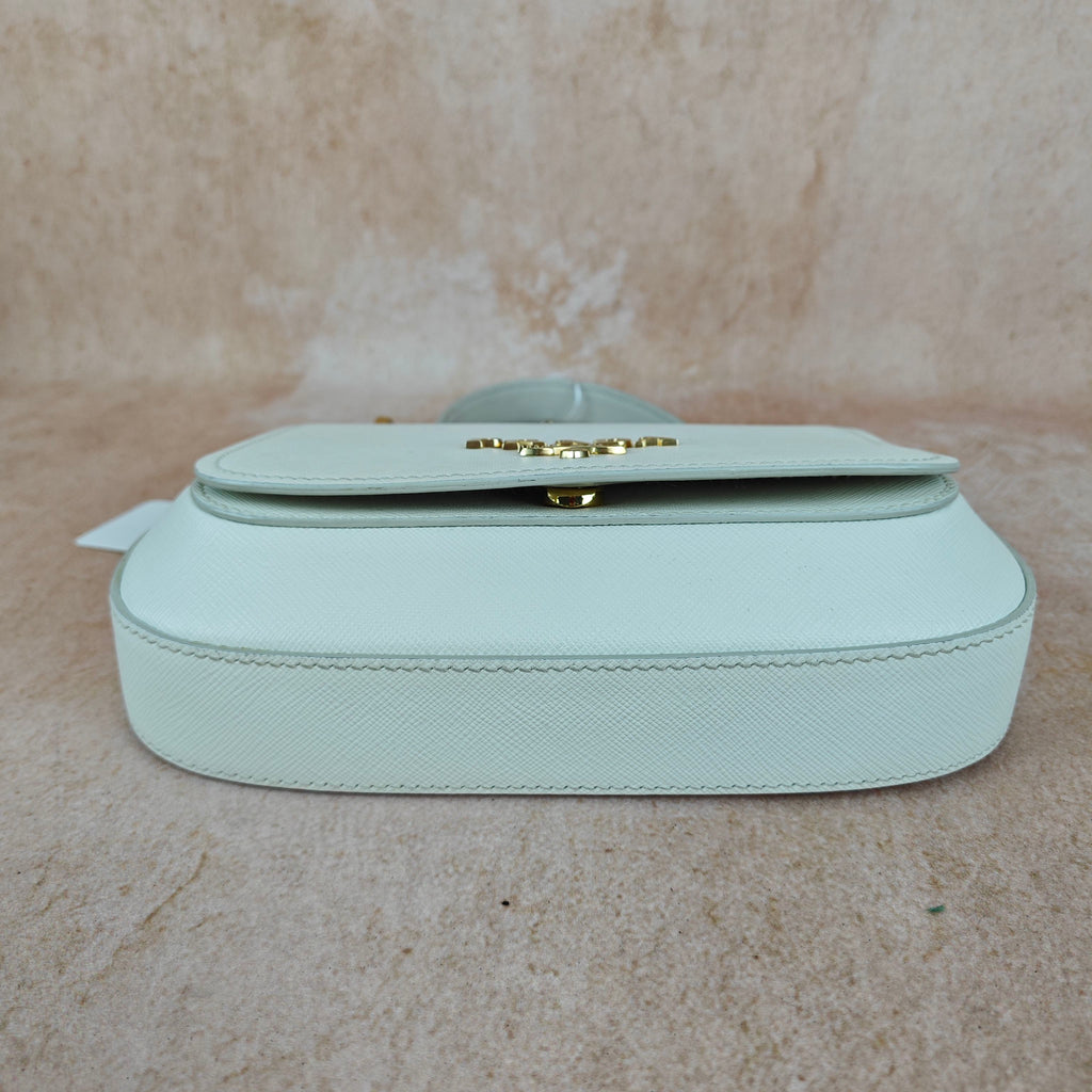 Prada Leather Beige Crossbody