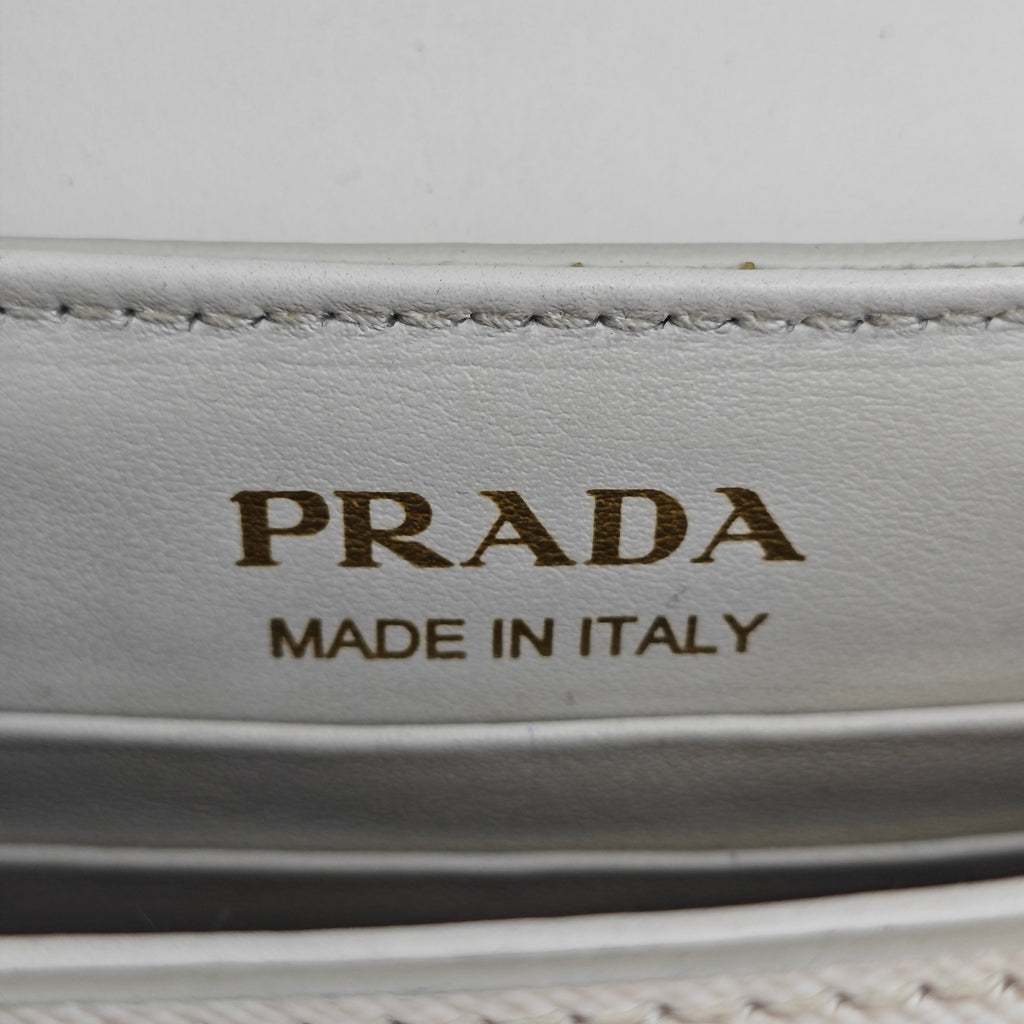 Prada Leather Beige Crossbody