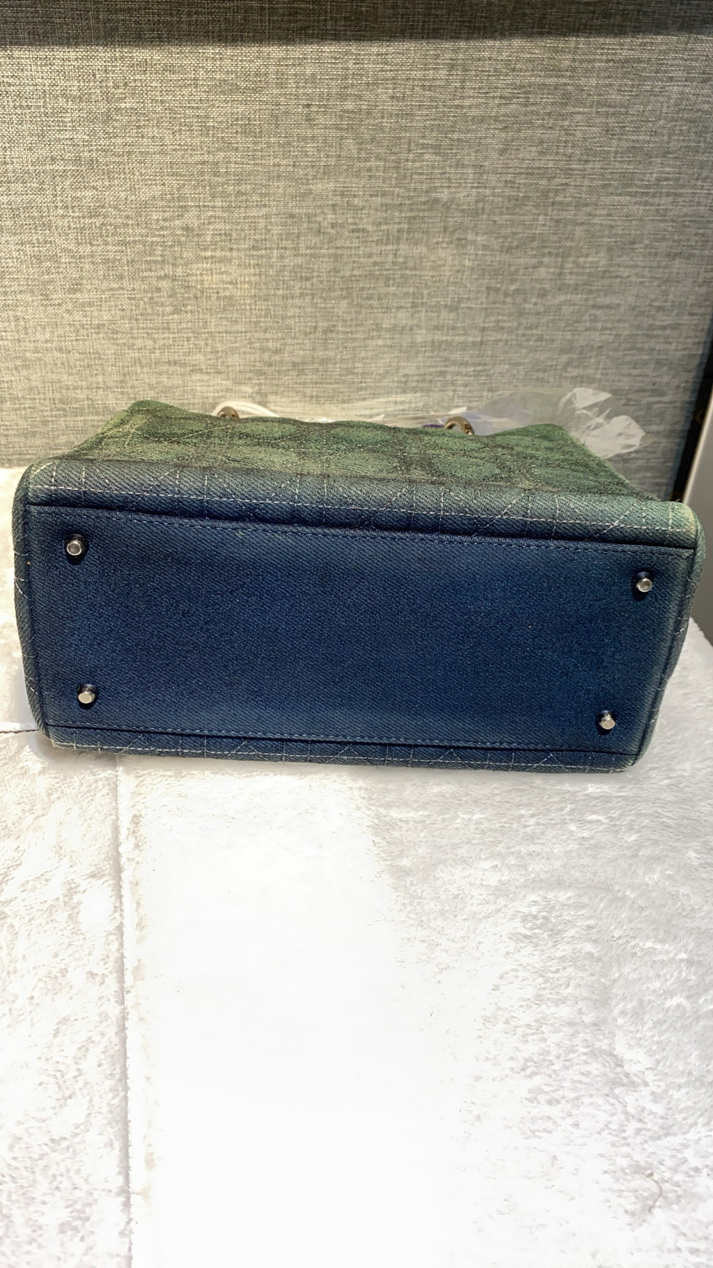 Dior Green Satchel