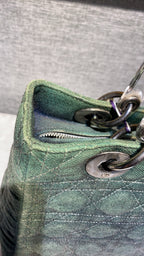 Dior Green Satchel