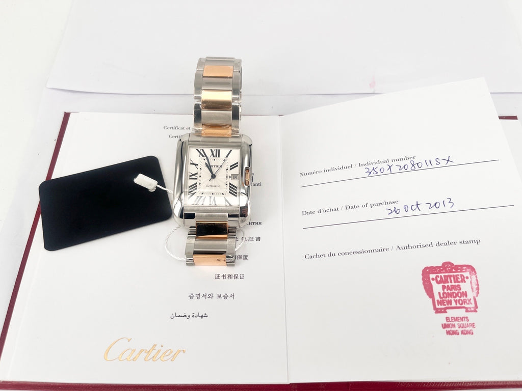Cartier Automatic (self-winding) watch