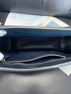 Prada Metal Blue Clutch