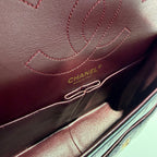 Chanel Metal Black Shoulder Bag 19.5 × 28 × 7.5