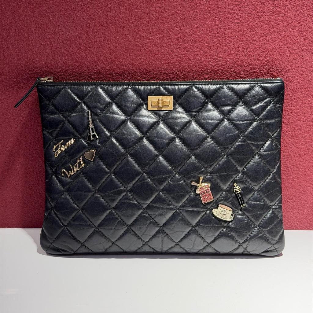 Chanel Black Clutch