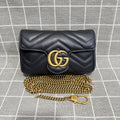 Gucci GG Marmont Collection Leather Black 476433 DTDCT 1000