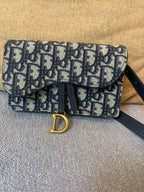 Dior Blue Belt Bag & Fanny Pack 17 x 10 x 3.5 centimeters S5619CTZQ_M928