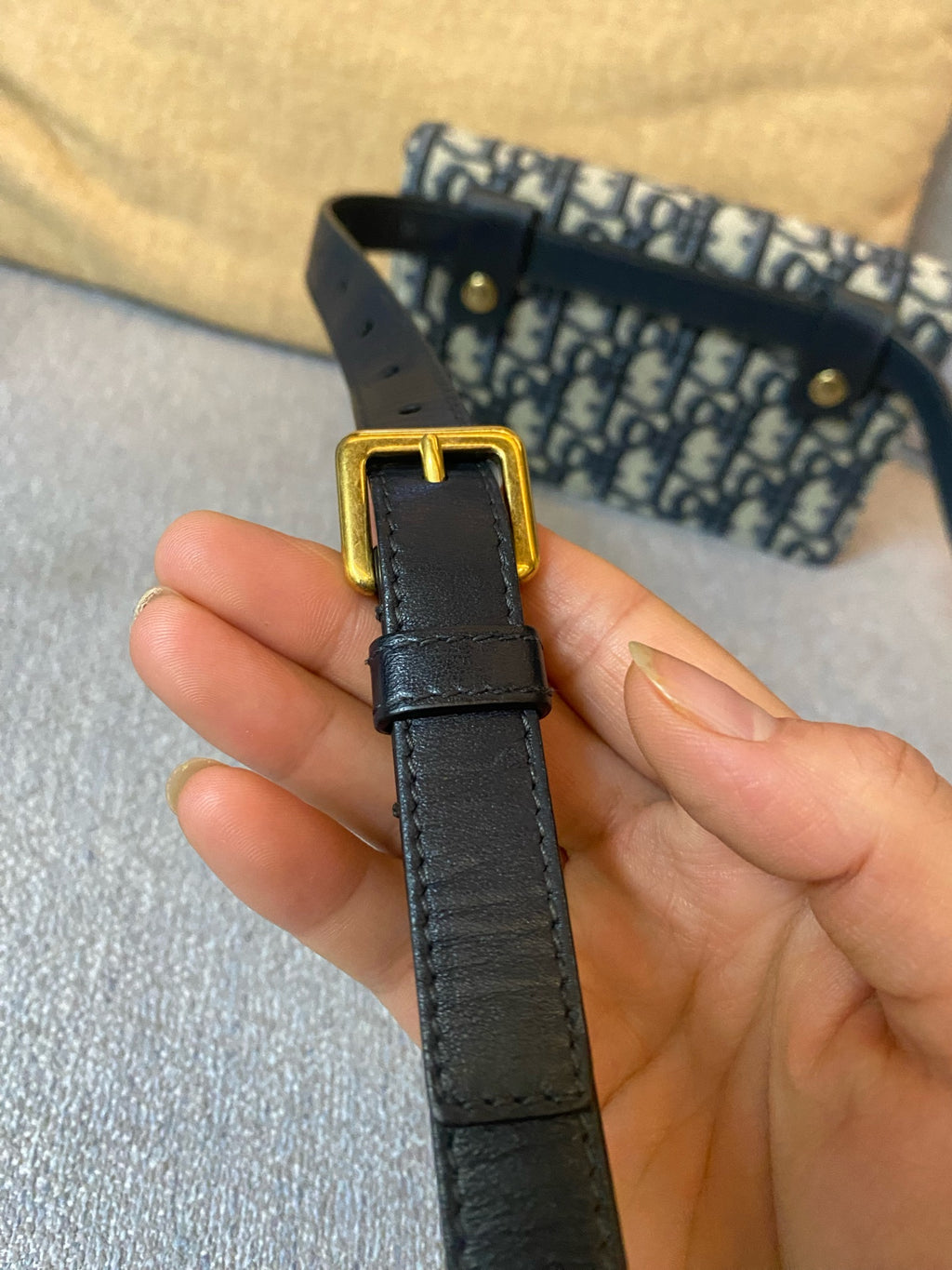 Dior Blue Belt Bag & Fanny Pack 17 x 10 x 3.5 centimeters S5619CTZQ_M928