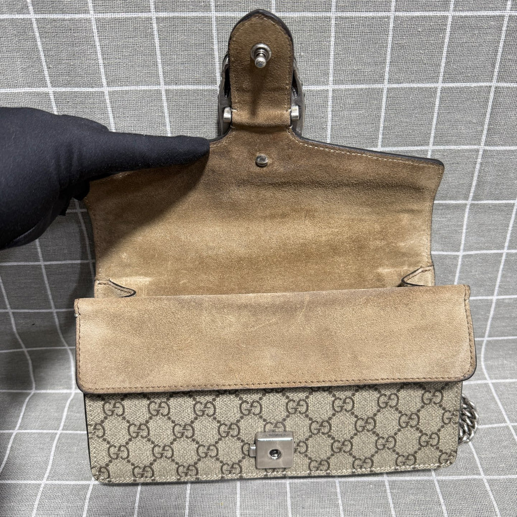 Gucci Dionysus Collection Canvas Beige Backpack 499623 92TJN 8660