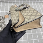Gucci Dionysus Collection Canvas Beige Backpack 499623 92TJN 8660