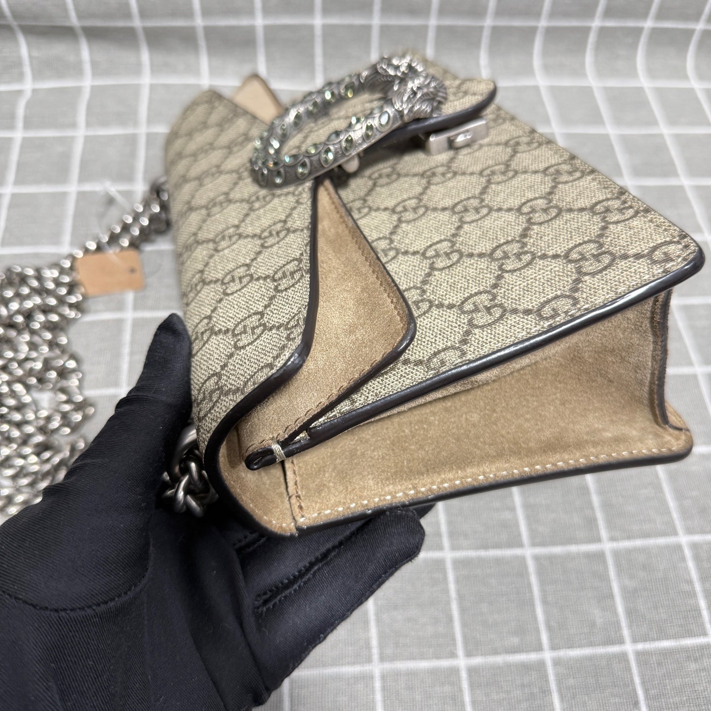 Gucci Dionysus Collection Canvas Beige Backpack 499623 92TJN 8660