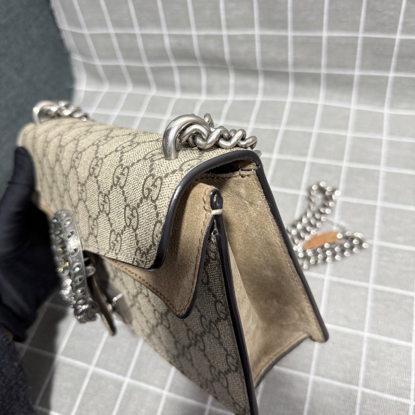 Gucci Dionysus Collection Canvas Beige Backpack 499623 92TJN 8660