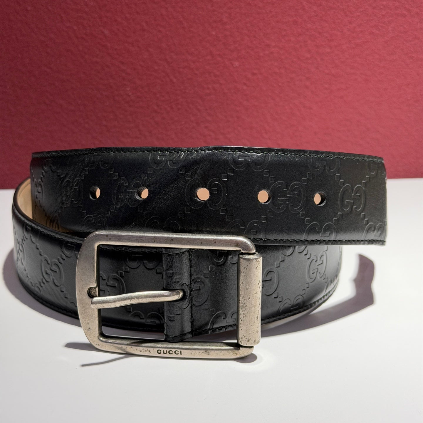 Gucci Black Belt