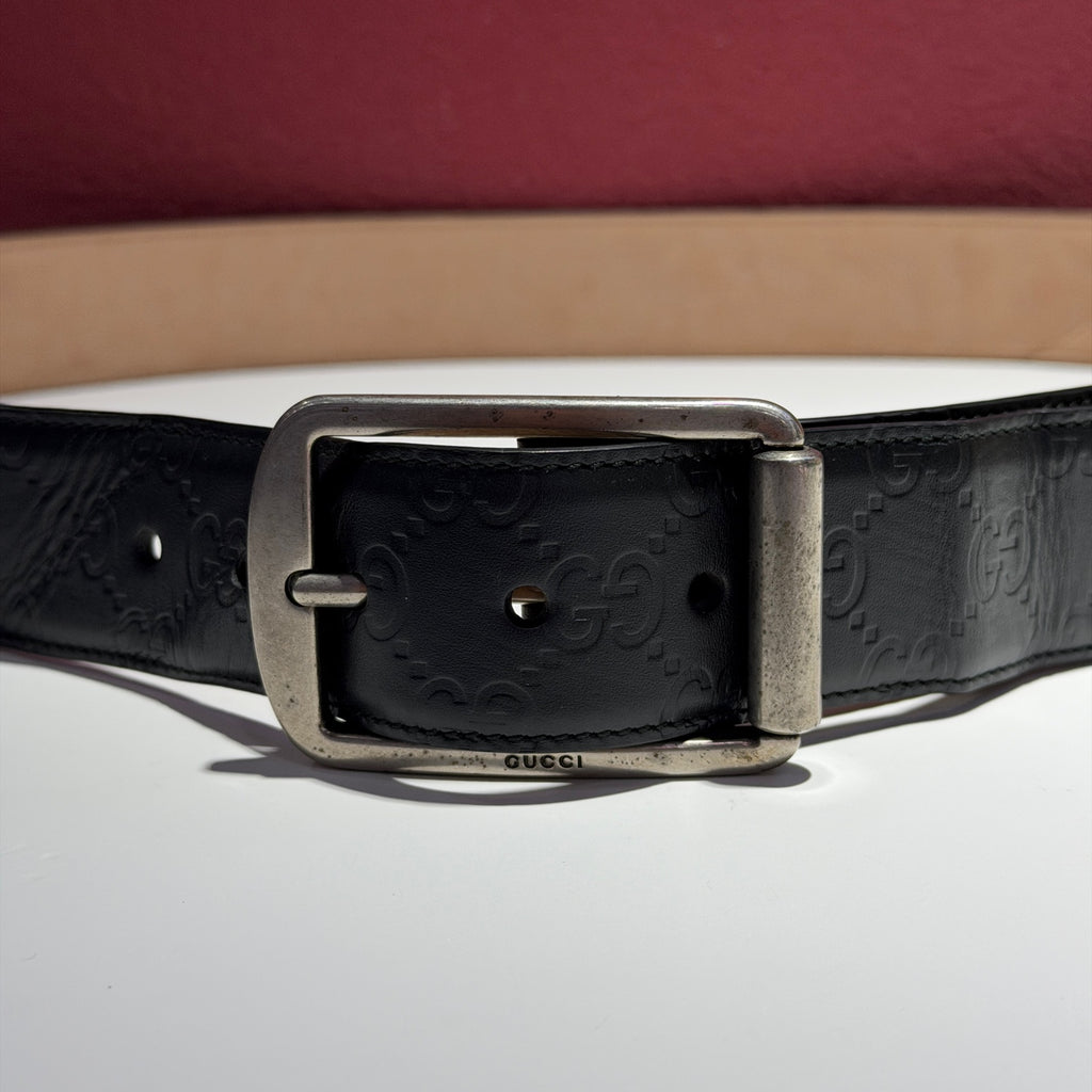 Gucci Black Belt