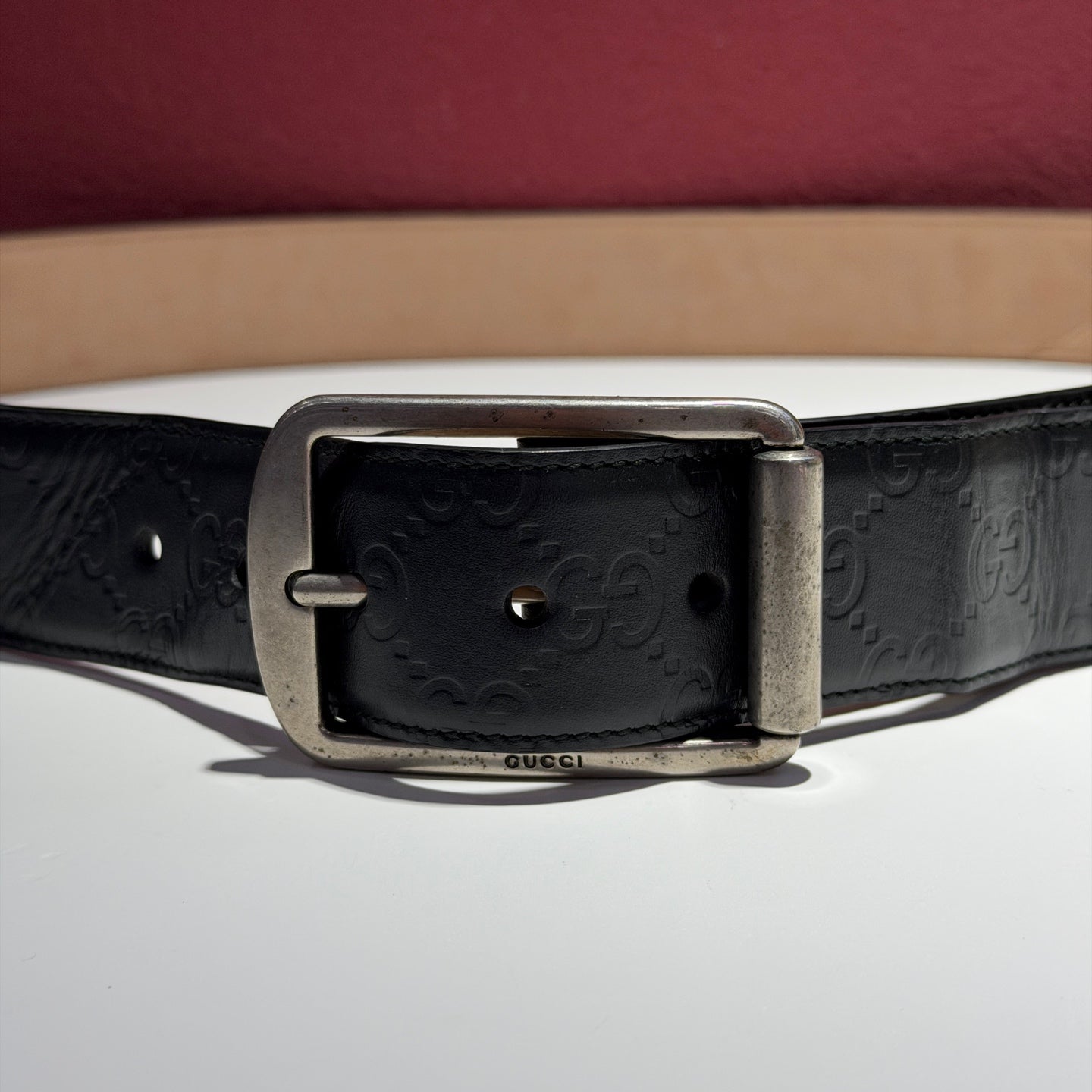 Gucci Black Belt