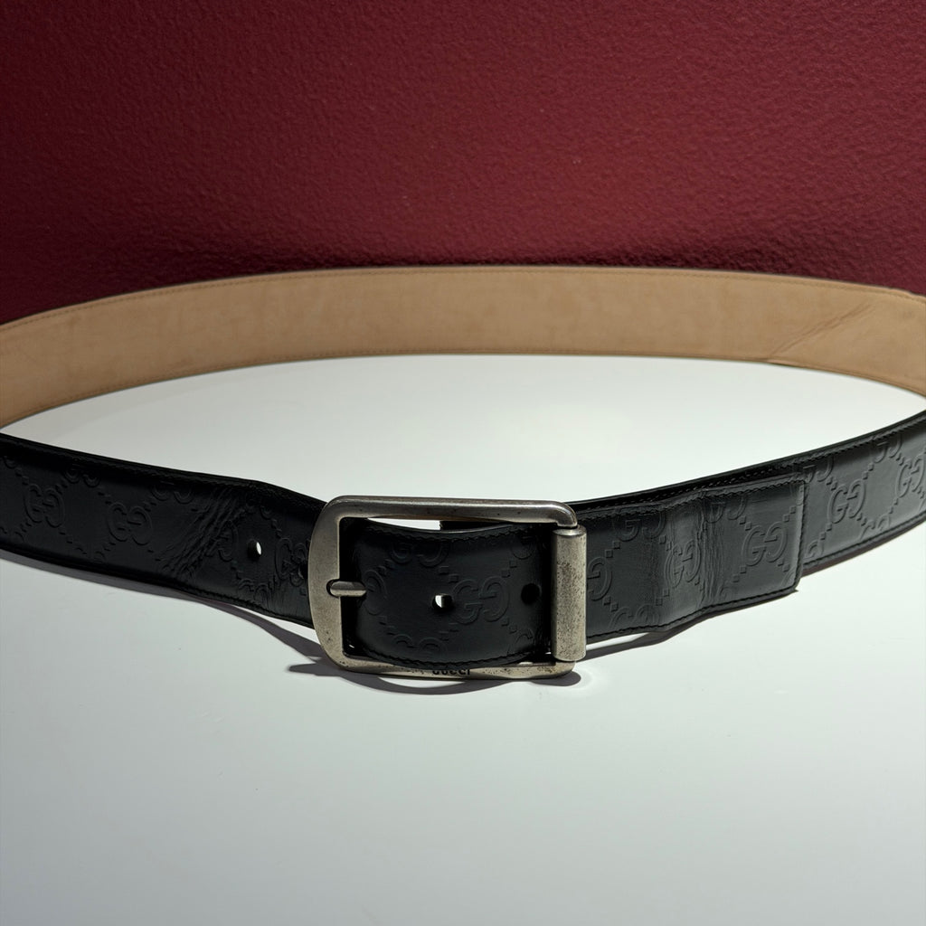 Gucci Black Belt