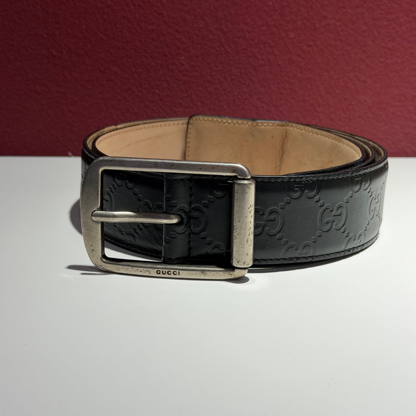 Gucci Black Belt
