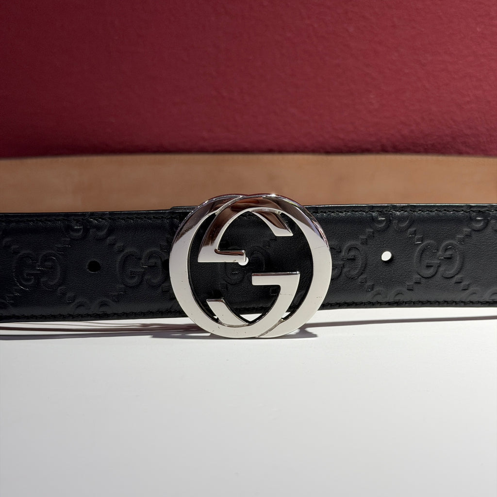 Gucci Black Belt